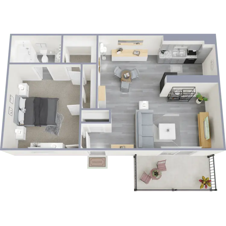 Floor plan: A — Lakeside Forest