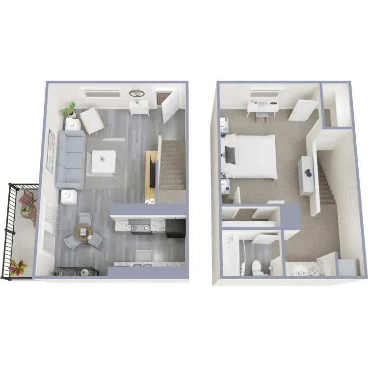 Floor plan: C-TH — Lakeside Forest