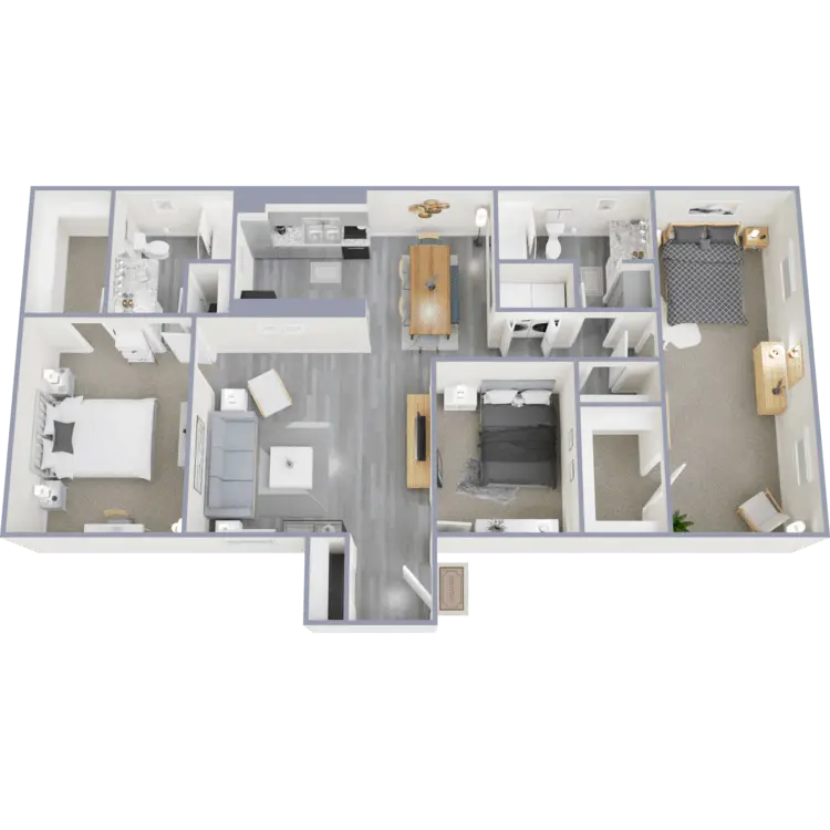 Floor plan: G — Lakeside Forest